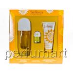 Elizabeth Arden - Sunflowers 100ml EDT Spray + 7.5ml EDT Spray + 100ml Body Lotion